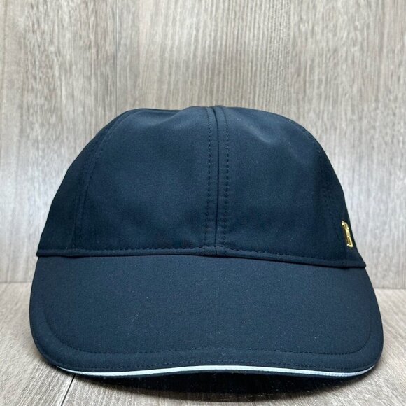 TrueRue Cap Hat Womens One Size Soft Shell Ladder Back Adjustable Black - Picture 2 of 7